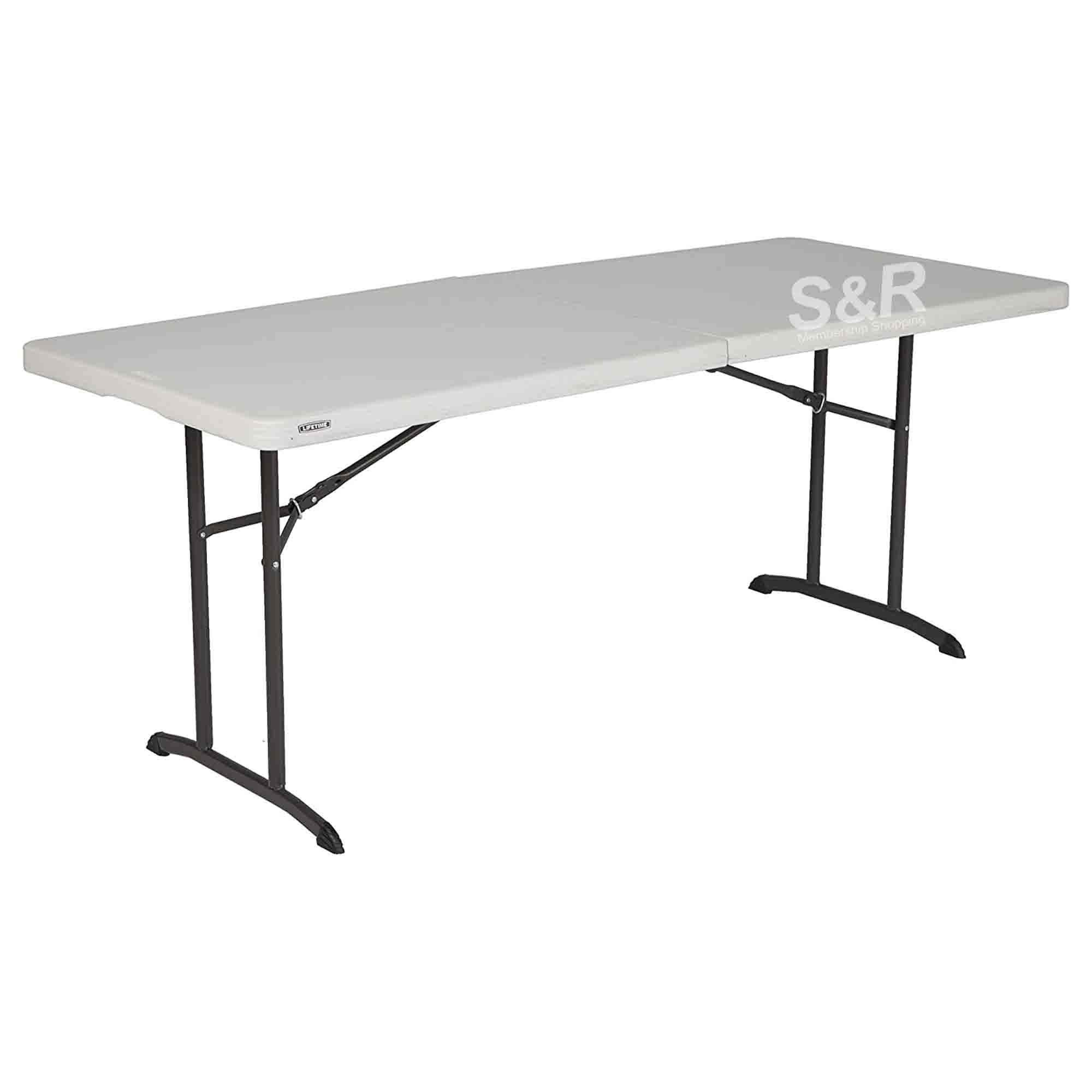 Lifetime 6ft Fold In Half Almond Table 1pc